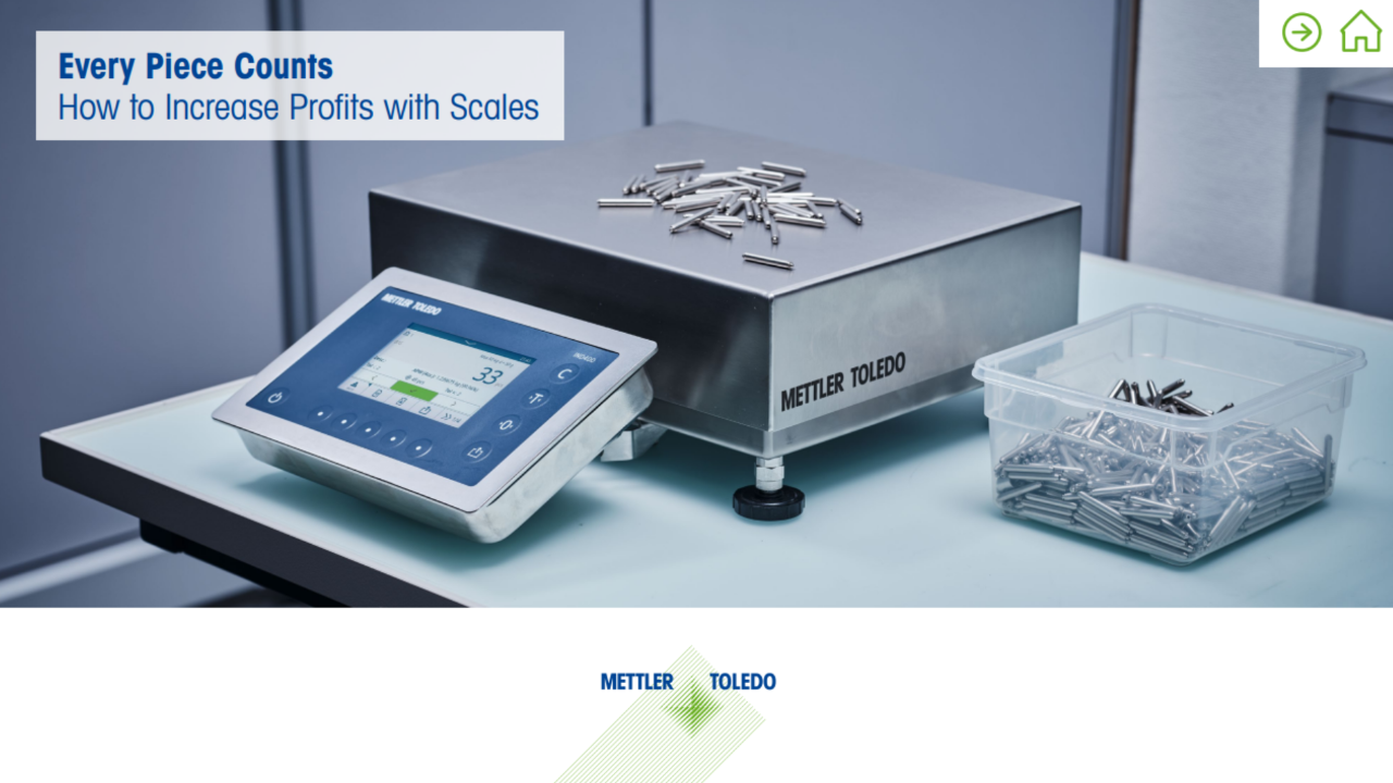 Bench Scales and Portable Scales - Best Practices in Counting Cover